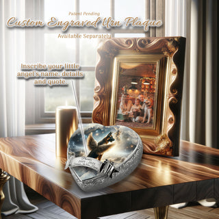 German Shepherd - Interstellar Glimmer Dog Urn