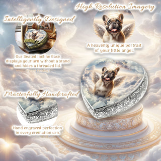 French Bulldog - Skyward Grace Dog Urn