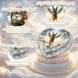 German Shepherd - Celestial Harmony Dog Urn