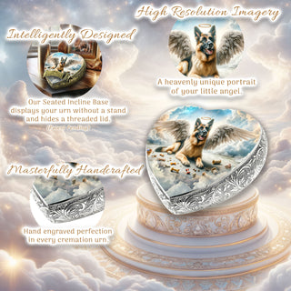 German Shepherd - Cosmic Calm Dog Urn