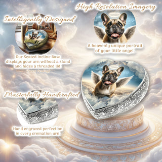 French Bulldog - Cherubic Charm Dog Urn