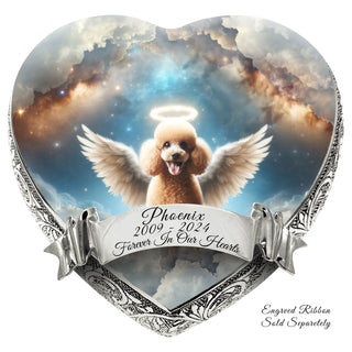 Apricot Mini Poodle - Astral Awe Dog Urn