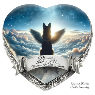 German Shepherd - Cosmic Oasis Dog Urn