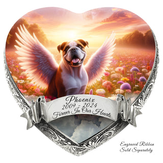 Bulldog - Angelic Splendor Dog Urn