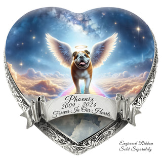 Bulldog - Rainbow Bridge Dog Urn