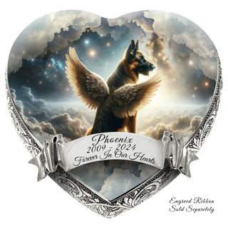 German Shepherd - Interstellar Glimmer Dog Urn